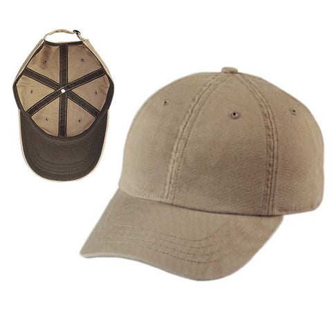 Gap Style Dad Hats - Khaki/ Brown