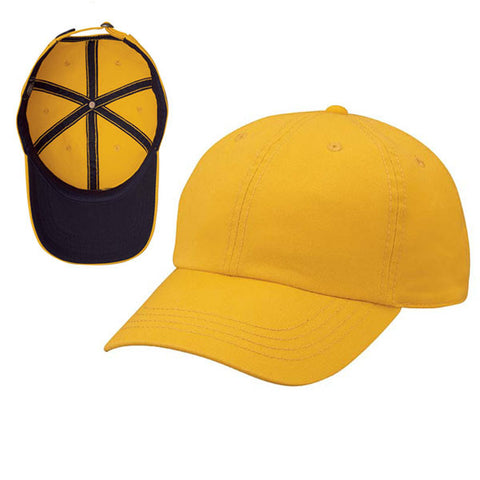 Gap Style Dad Hats - Yellow/ Navy