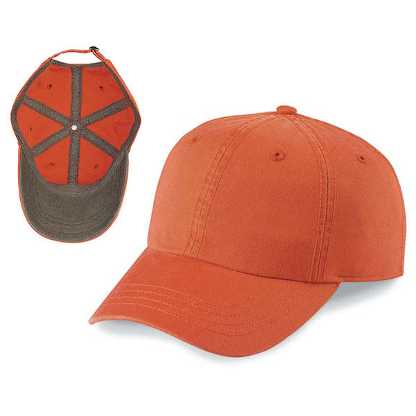 Gap Style Dad Hats - Orange/ Brown