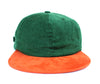 Premium Green Corduroy / Suede Unstructured 6-Panel