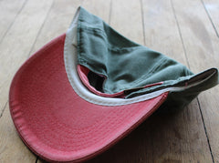 Dark Green/ Red Vintage Hats