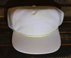 White Polyester Golf Cap