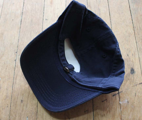 Washed Unstructured Dad Hat - Navy