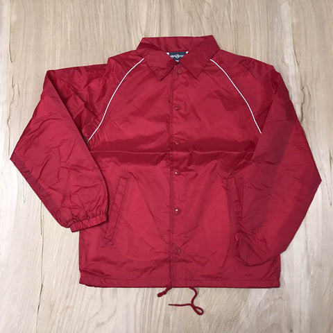 RED LINED COACH JACKET