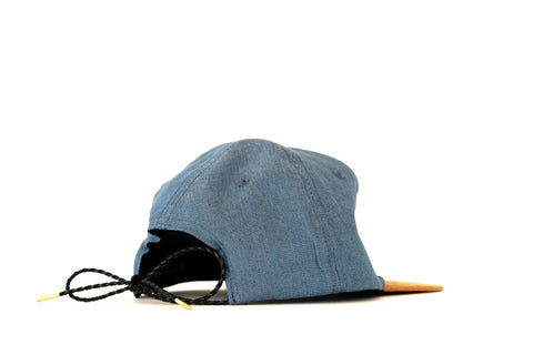 KNOTBACK 6-PANEL DENIM/ SUEDE