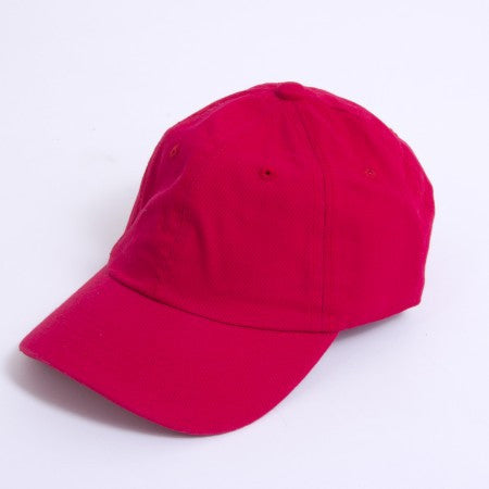 Red Unstructured 6-Panel