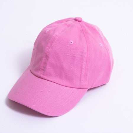 Pink  Unstructured 6-Panel
