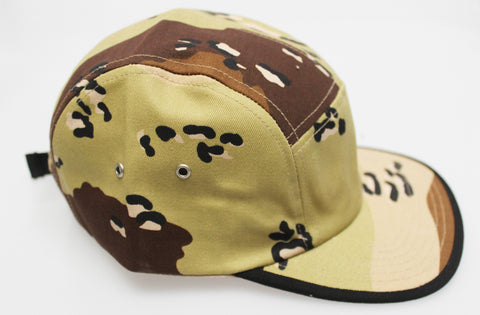 TAN CAMO TWILL 5-PANEL CAMPER