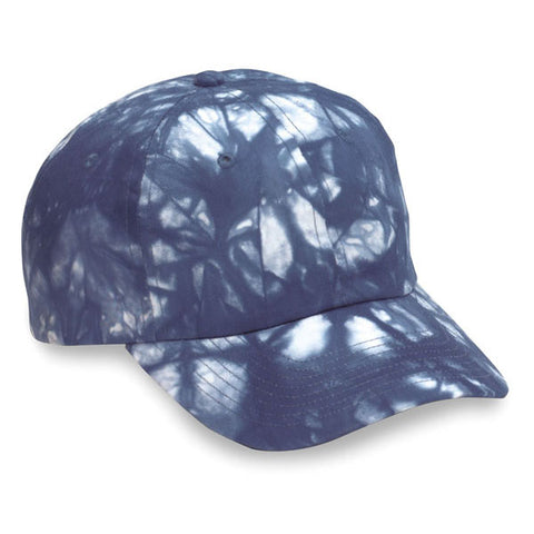 Blue Tie Dye Unstructured Hat (SALE)
