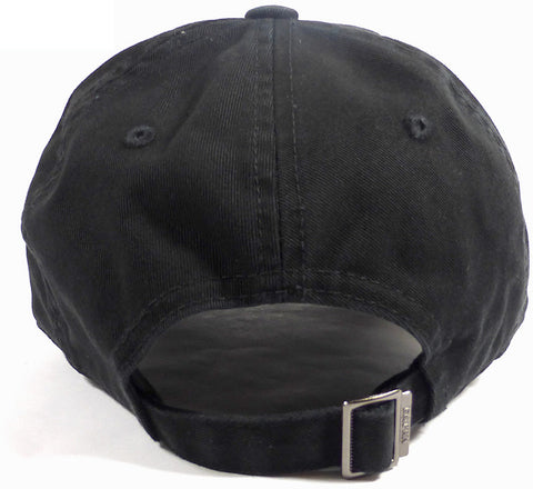 Black  Unstructured 6-Panel