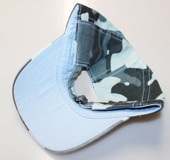 BLUE CAMO UNSTRUCTURED GAP STYLE CAP (SALE)