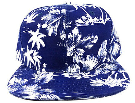 Blue Hawaii Trendy Snapback