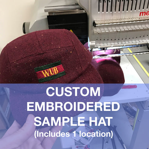 Custom Embroidered Sample Hat