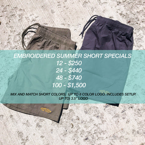 EMBROIDERED SUMMER SHORT PACKAGE DEALS