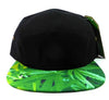 Weed Leaf 5 Panel Strapback
